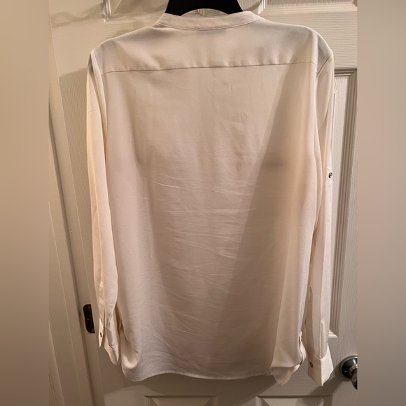 Calvin Klein Sheer Shirt with Gold Hardware - Picture 2 of 4